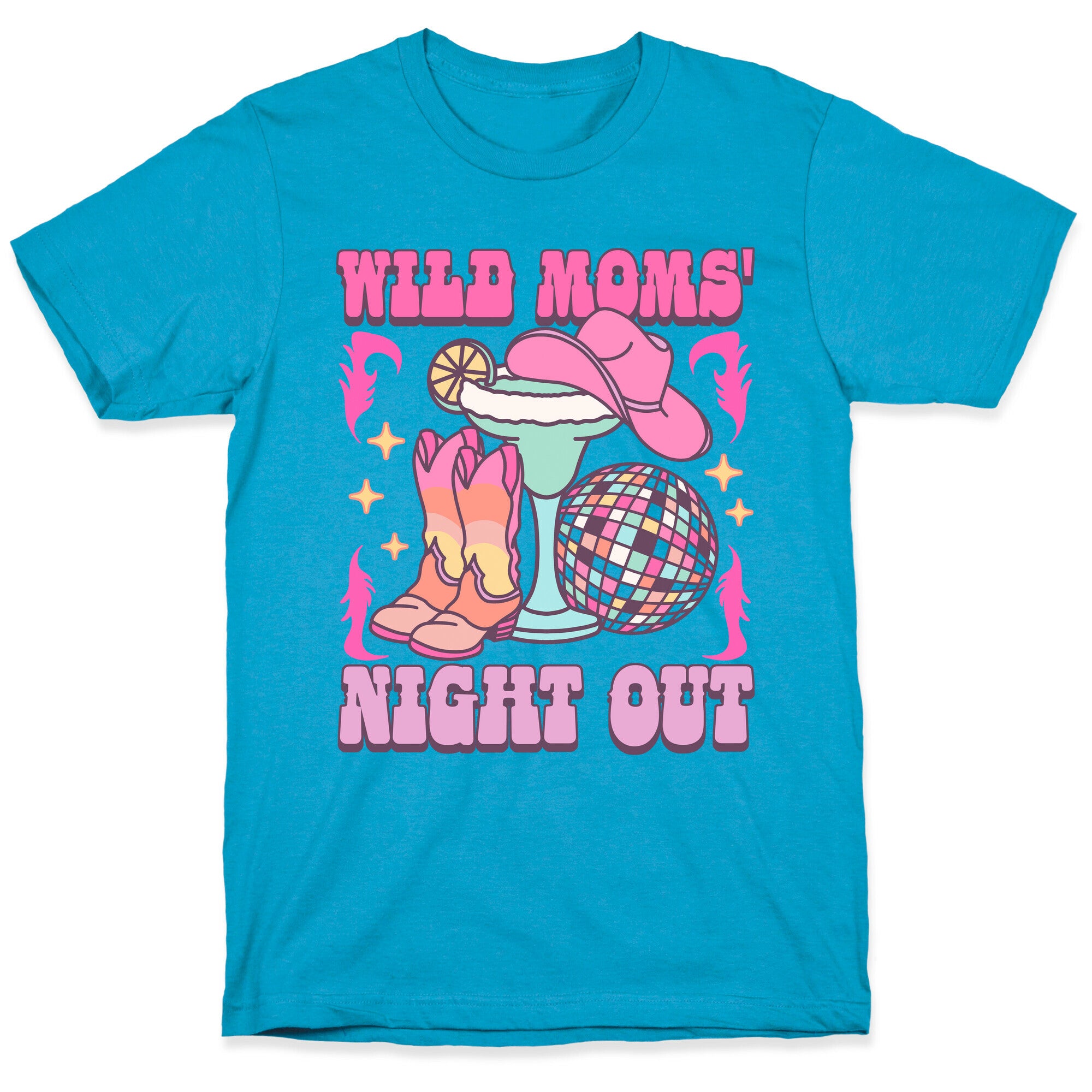 Wild Moms Night Out Unisex Triblend Tee